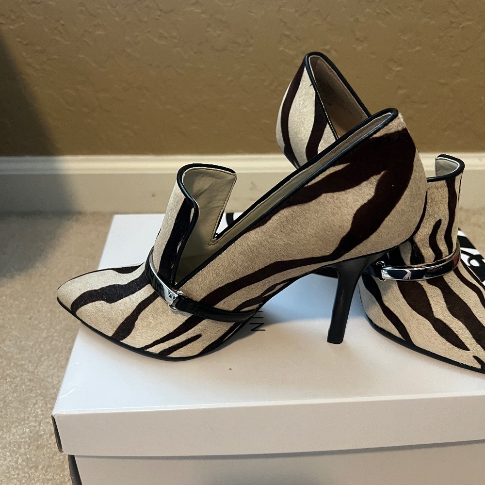 Nine West Cow Fur Heels